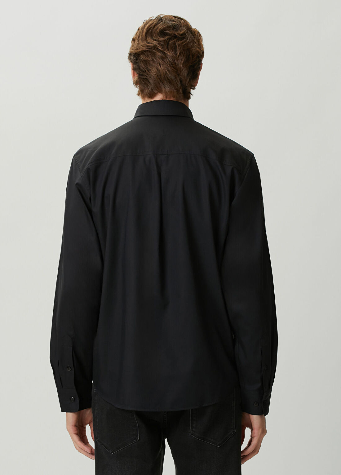 Emporio Armani Regular Fit Lacivert Gömlek görsel 4