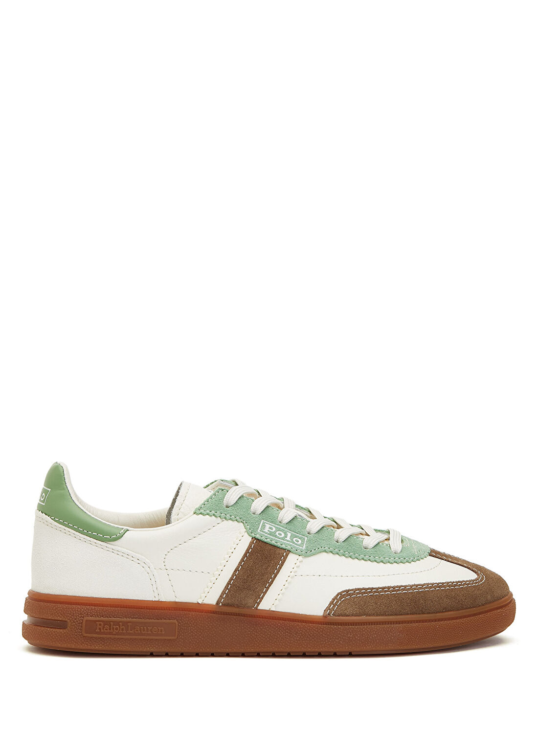 Polo Ralph Lauren Kahverengi Kadın Deri Sneaker