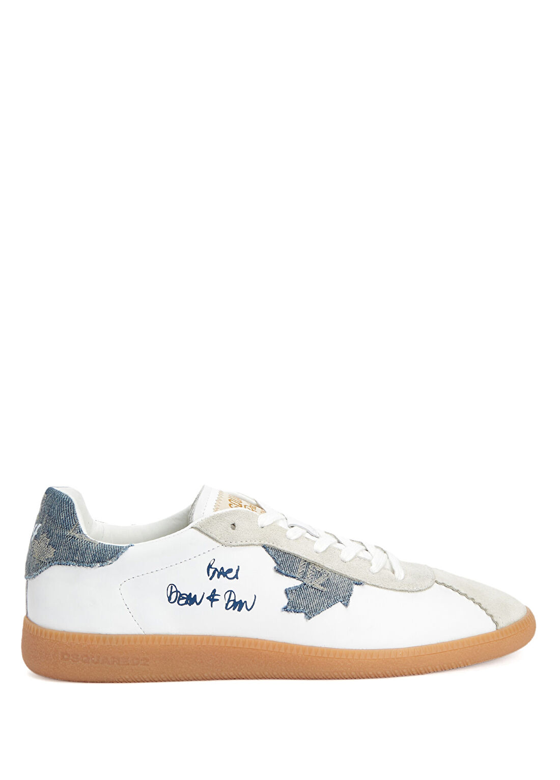 Dsquared2 Rebel Mavi Beyaz Deri Sneaker