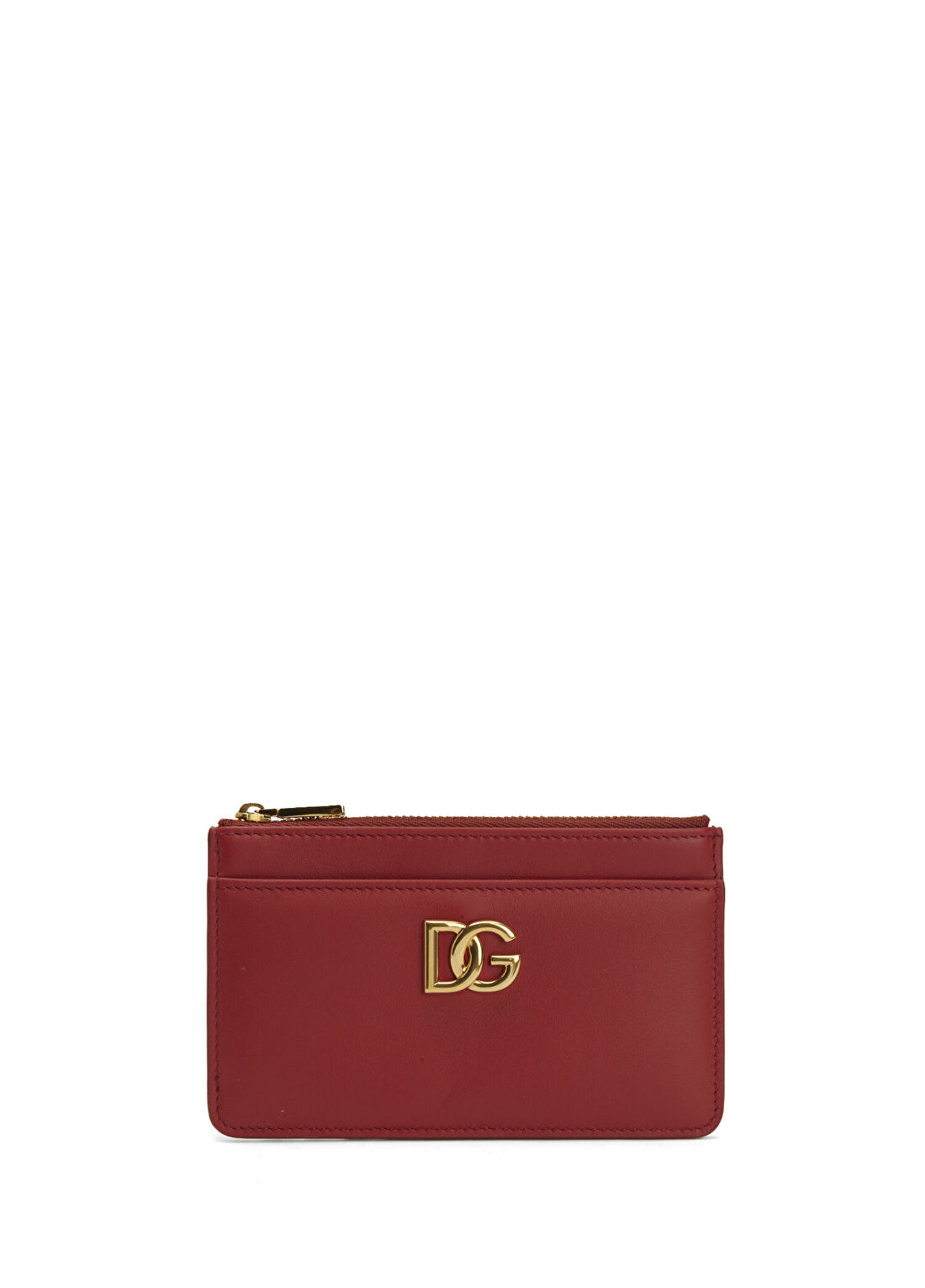 Dolce&Gabbana Kırmızı Kadın Deri Kartlık