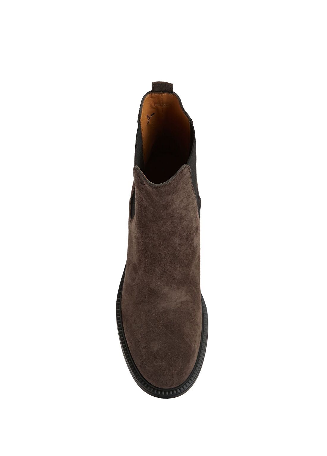 Tod's Koyu Kahverengi Kadın Süet Bot görsel 4