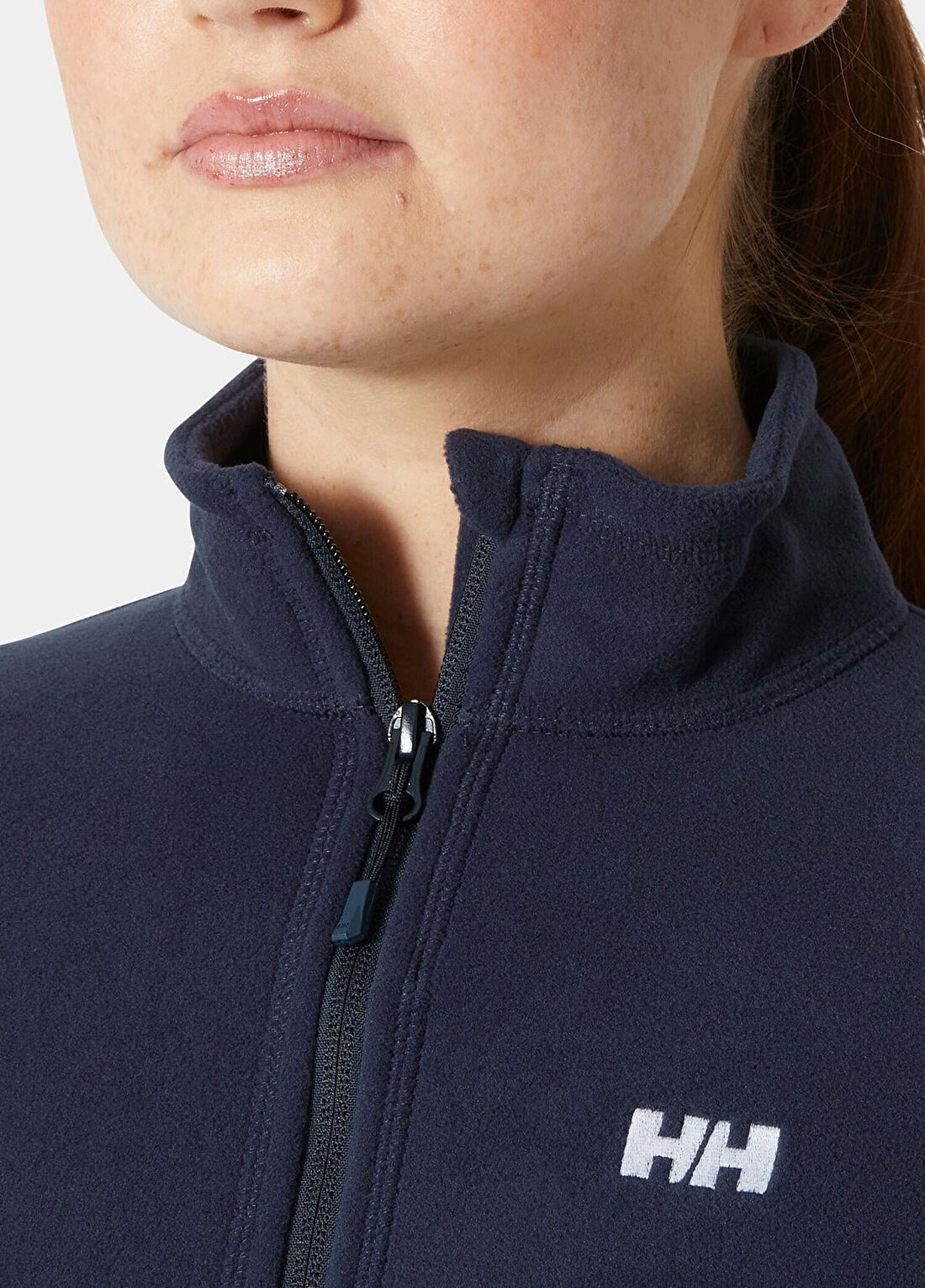 Helly Hansen W Fermuarlı Navy Kadın Polar görsel 4