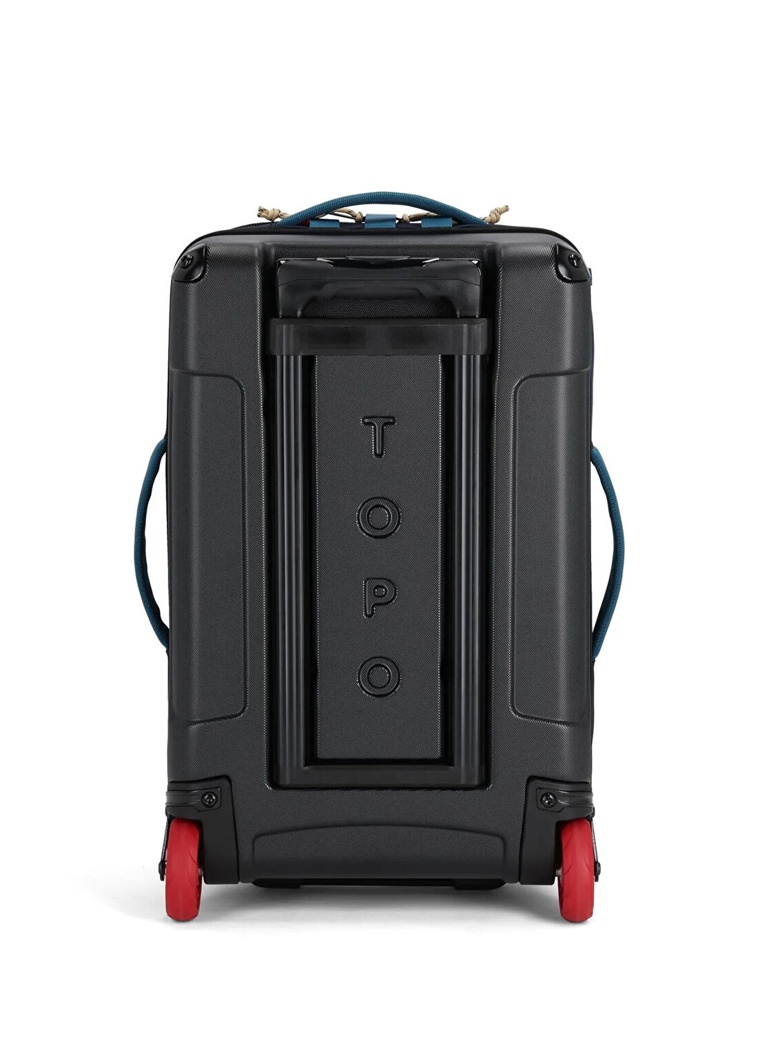 Topo Designs Global Roller Siyah Unisex Çanta Bavul görsel 2