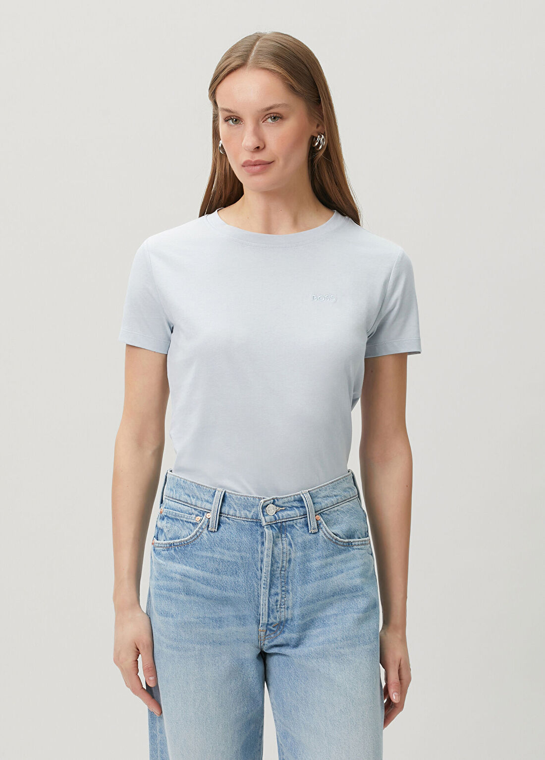 Boss Açık Mavi T-shirt