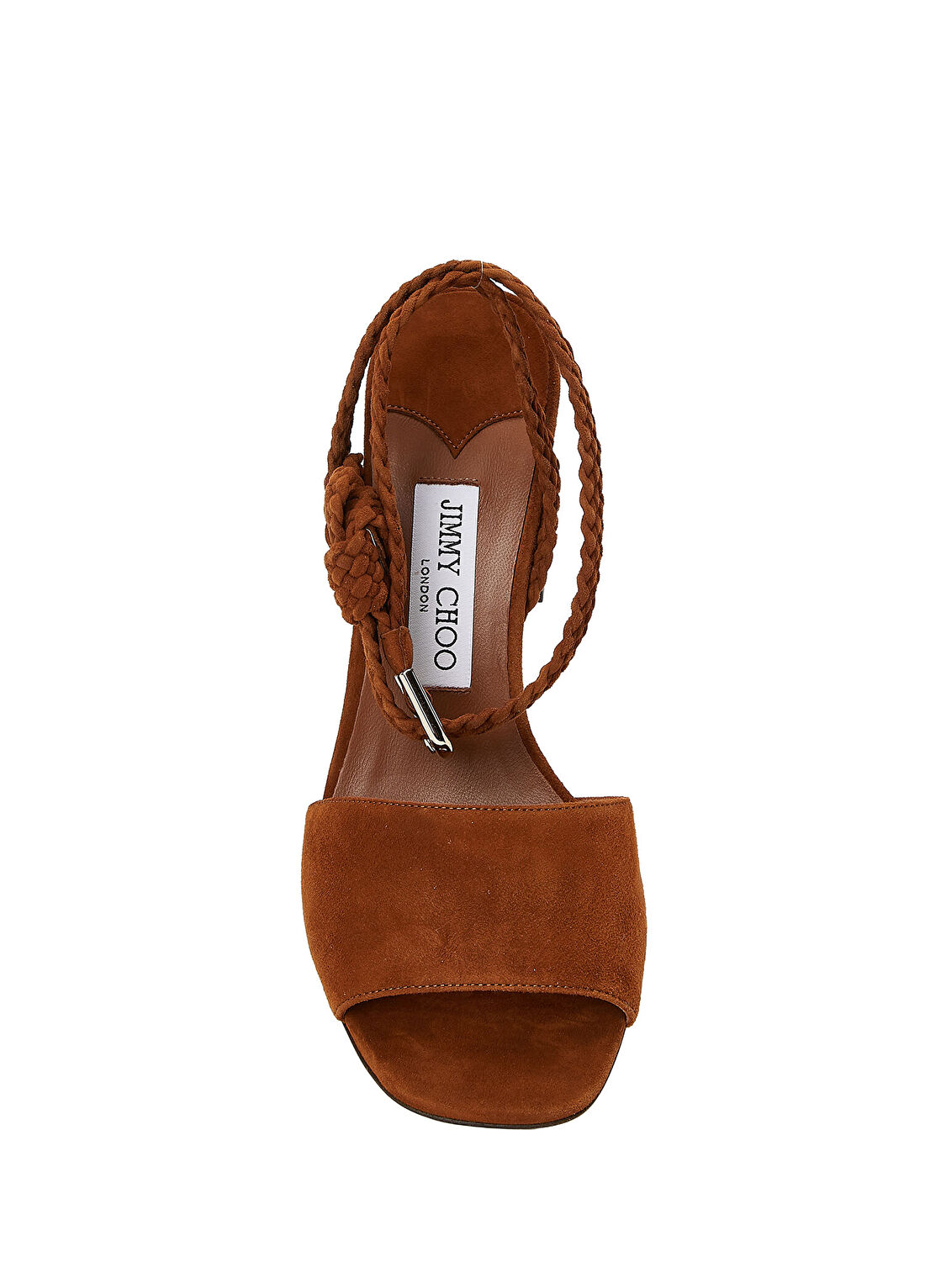 Jimmy Choo Rori Taba Kadın Deri Sandalet görsel 4