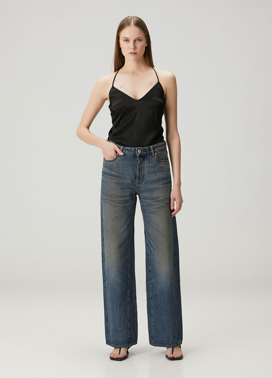 Our Legacy Treble Cut Mavi Jean Pantolon