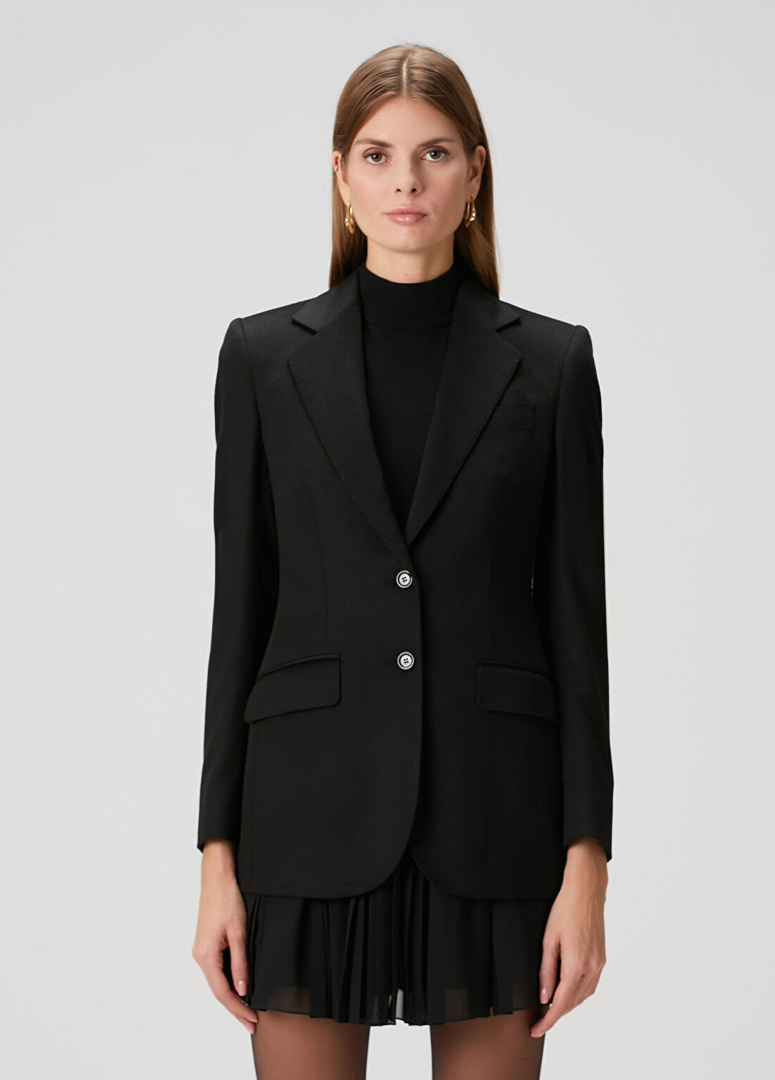 Dolce&Gabbana Siyah Kaşmir Ceket görsel 3