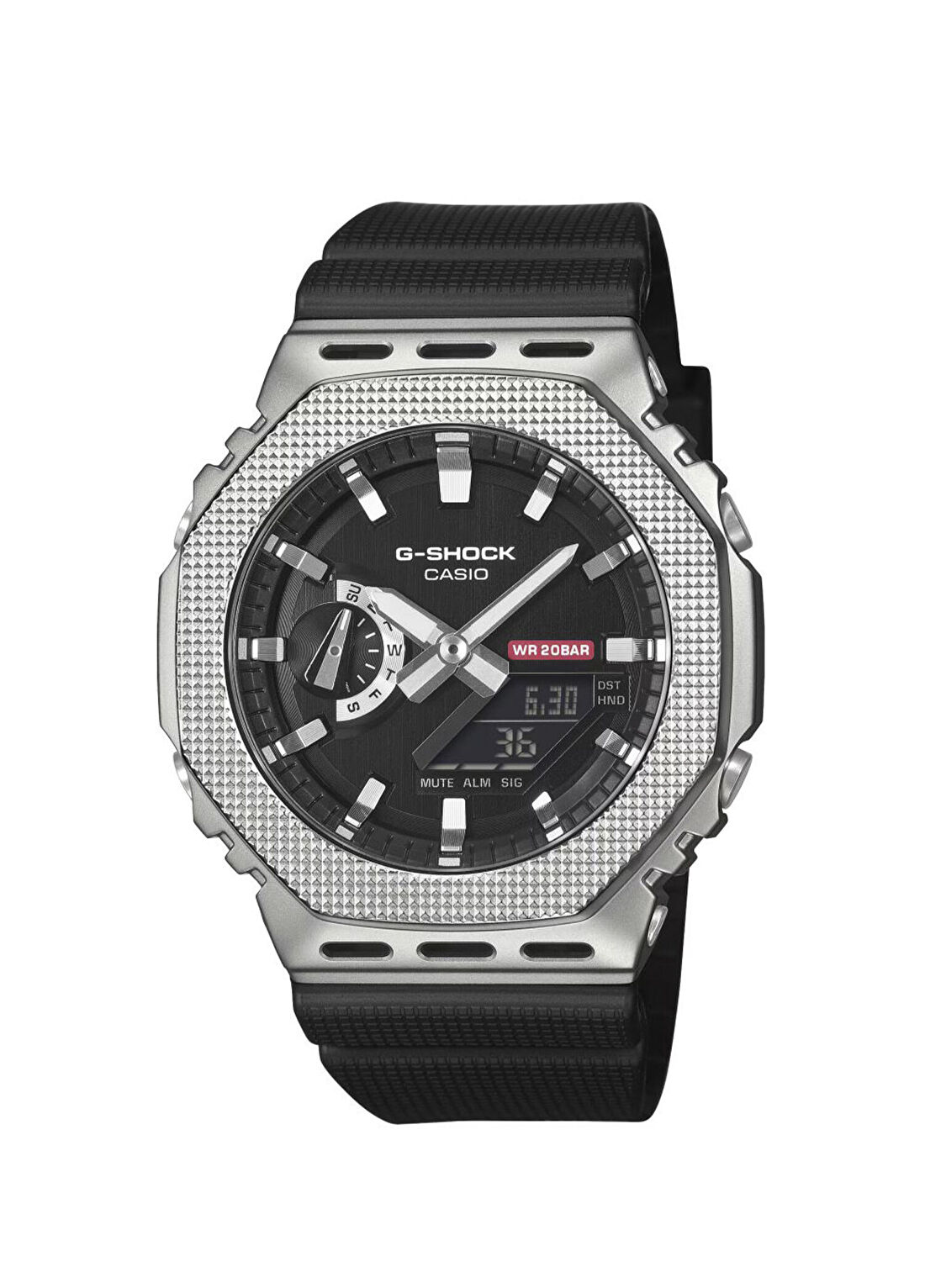 Casio GM-2100M-1ADR G-Steel Siyah Erkek Kol Saati
