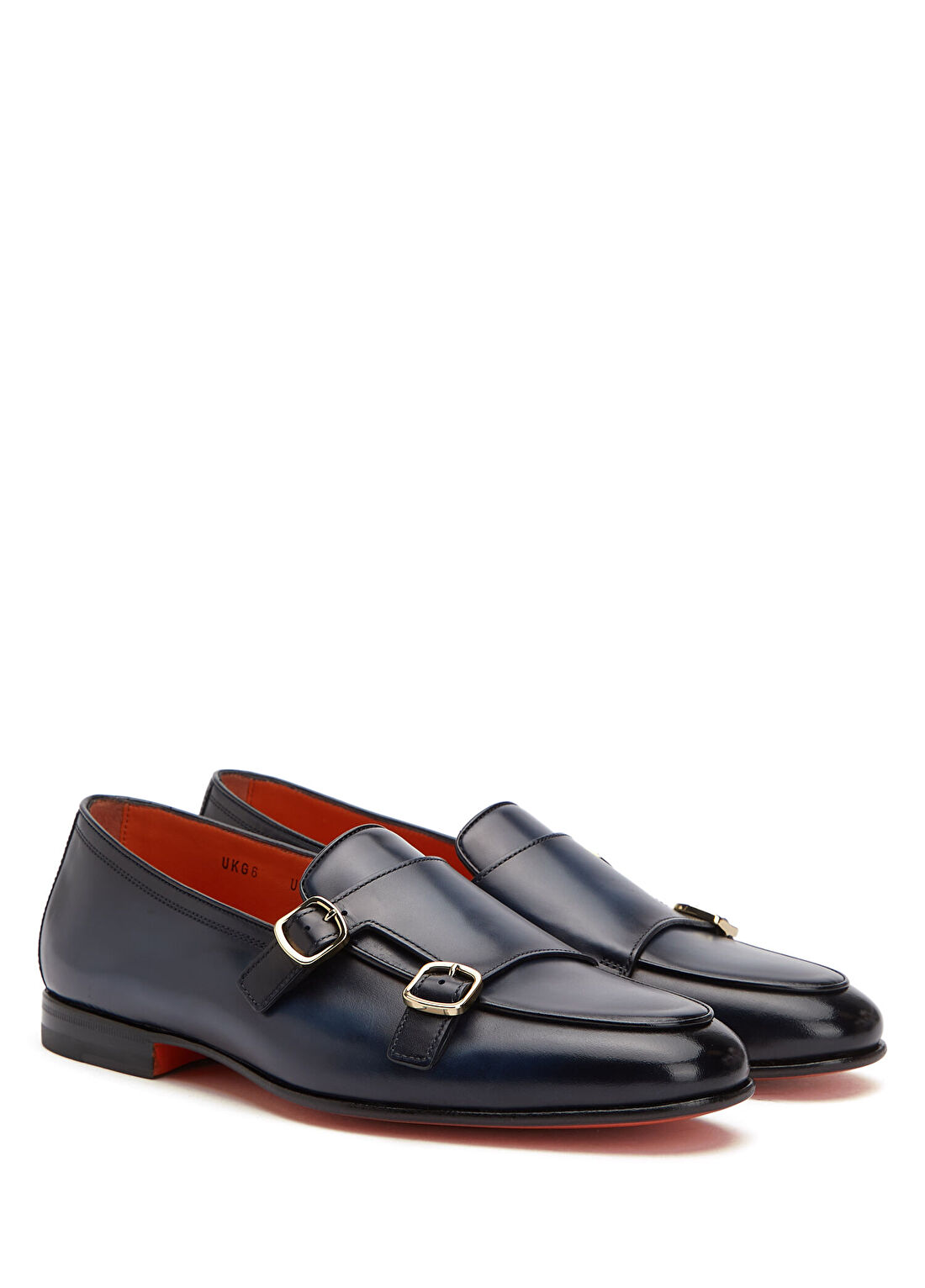 Santoni Carlos Lacivert Erkek Deri Loafer görsel 2