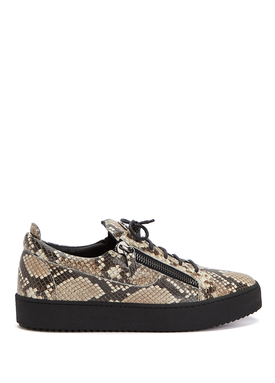 Giuseppe Zanotti Frankie Desenli Erkek Deri Sneaker