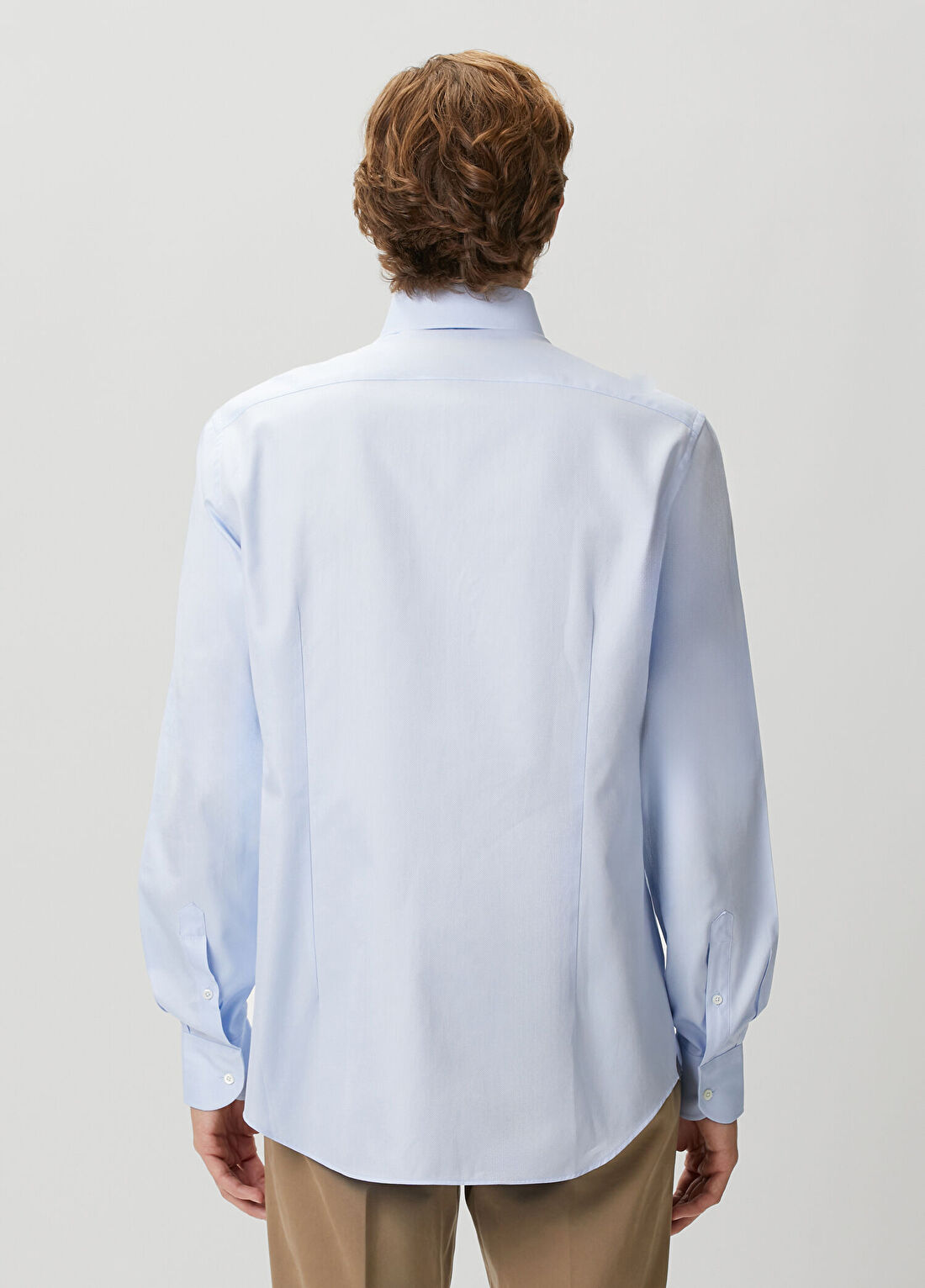 Corneliani Açık Mavi Gömlek görsel 4