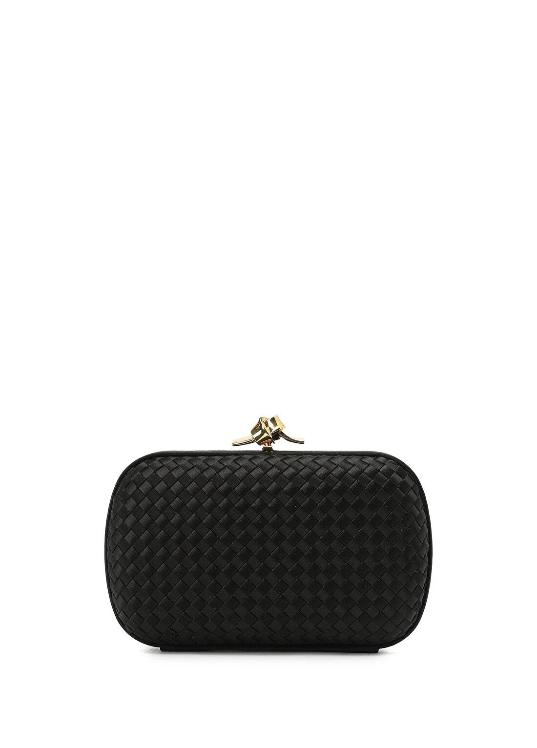 Bottega Veneta Knot Siyah Kadın El Portföyü