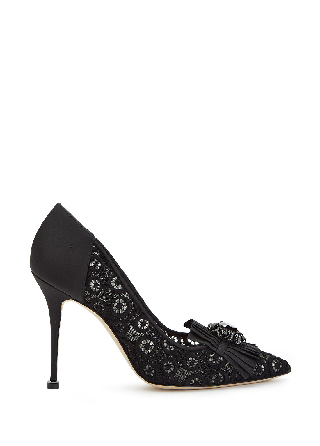 Manolo Blahnik Danceny Siyah Stiletto
