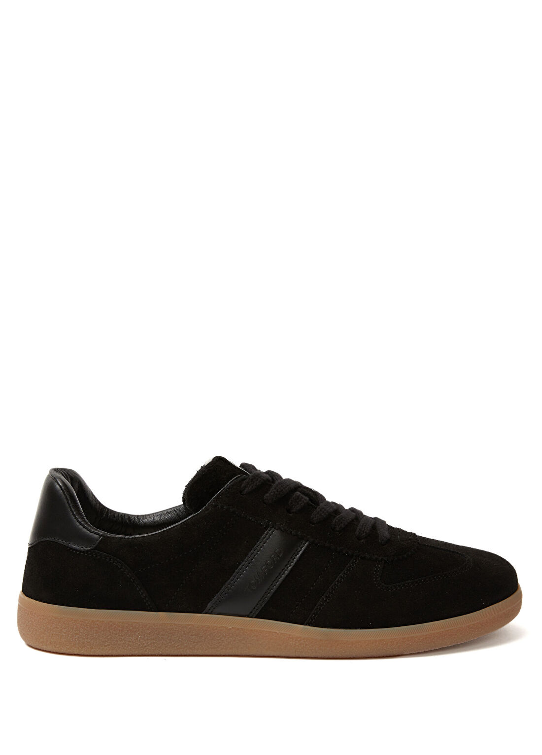 Tom Ford Siyah Erkek Süet Sneaker