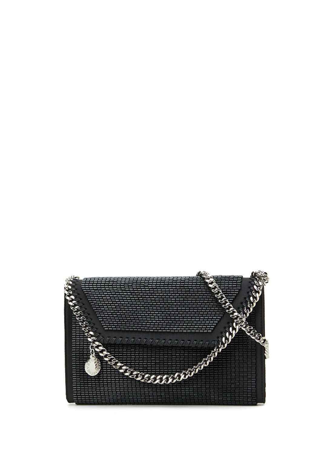 Stella McCartney Falabella Siyah Boncuk İşlemeli Kadın Çanta