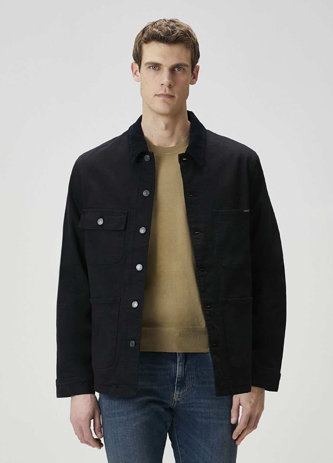 Tom Ford Lacivert Twill Denim Mont