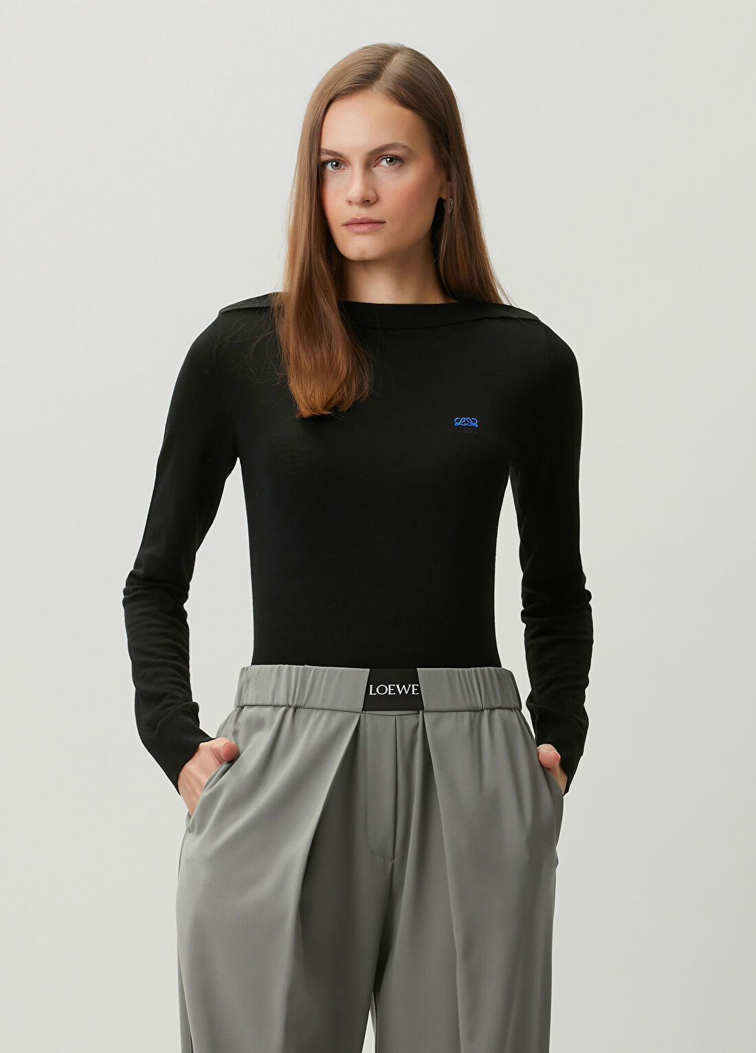 Loewe Siyah Yün Triko