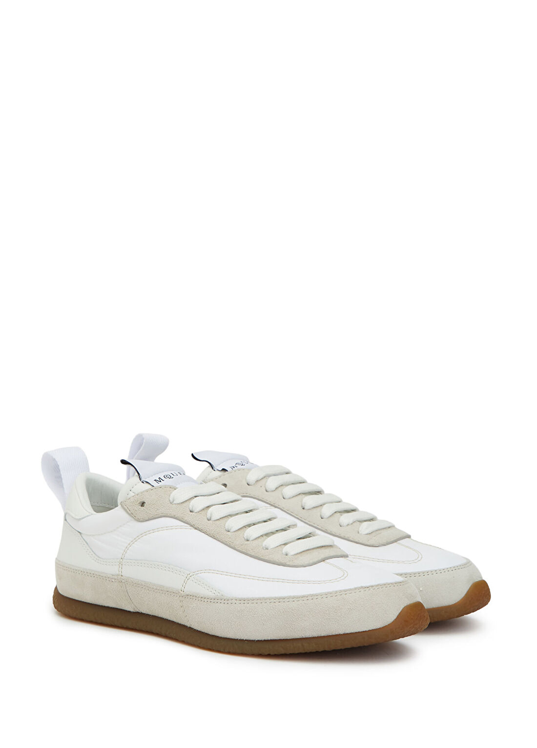 McQueen EC1 Beyaz Kadın Deri Sneaker görsel 2