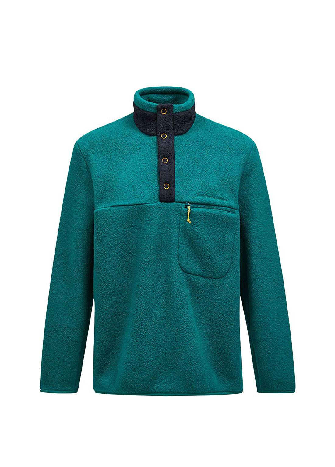 Peak Performance Fleece Snap T-Neck Yeşil Fleece Erkek Polar