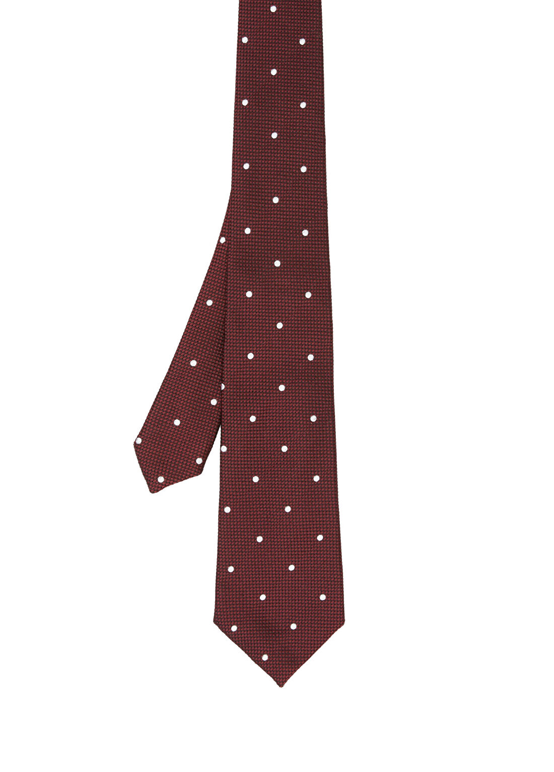 Beymen Collection Bordo İpek Kravat