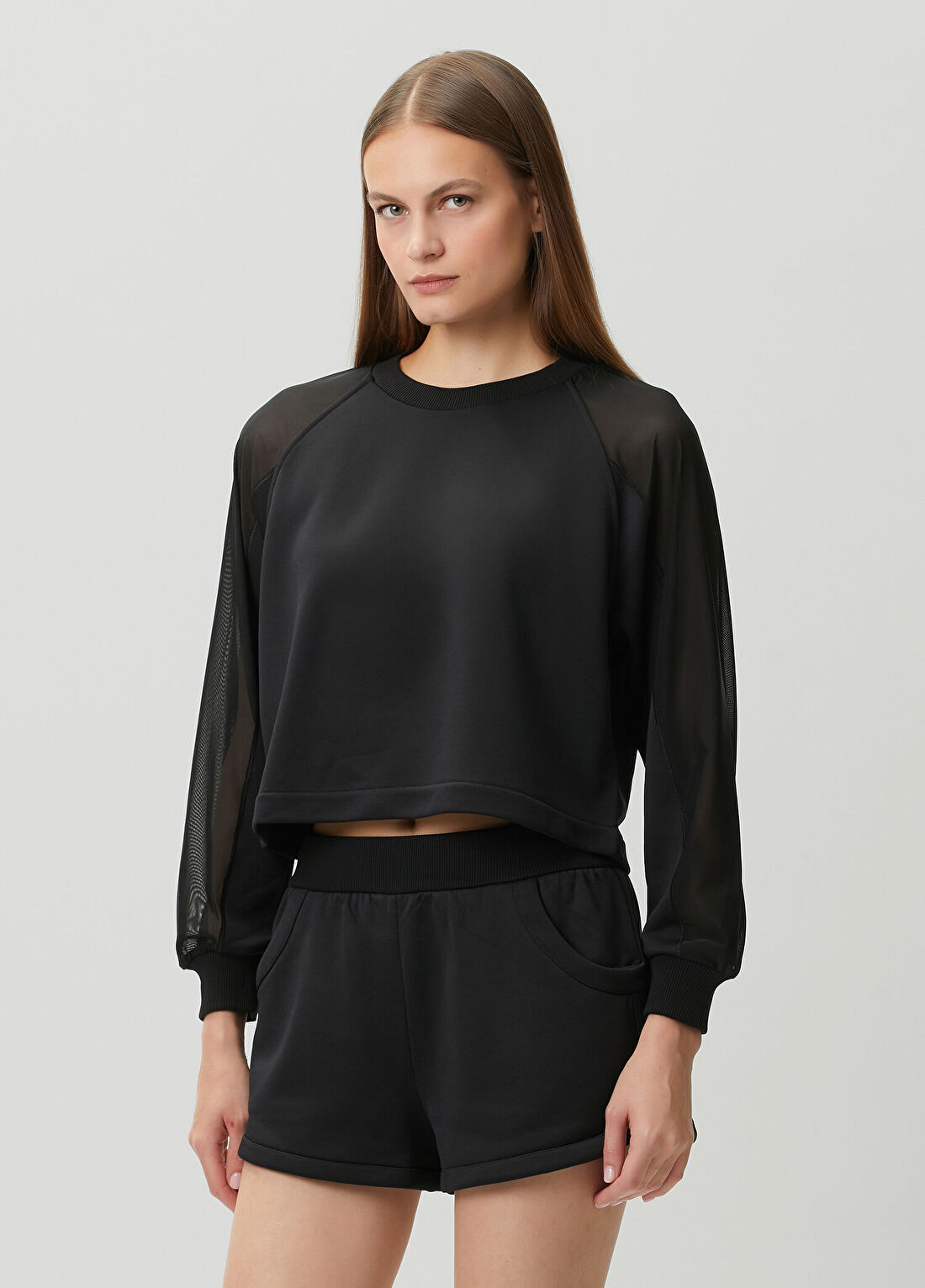 Eres Bausch Siyah Sweatshirt görsel 3