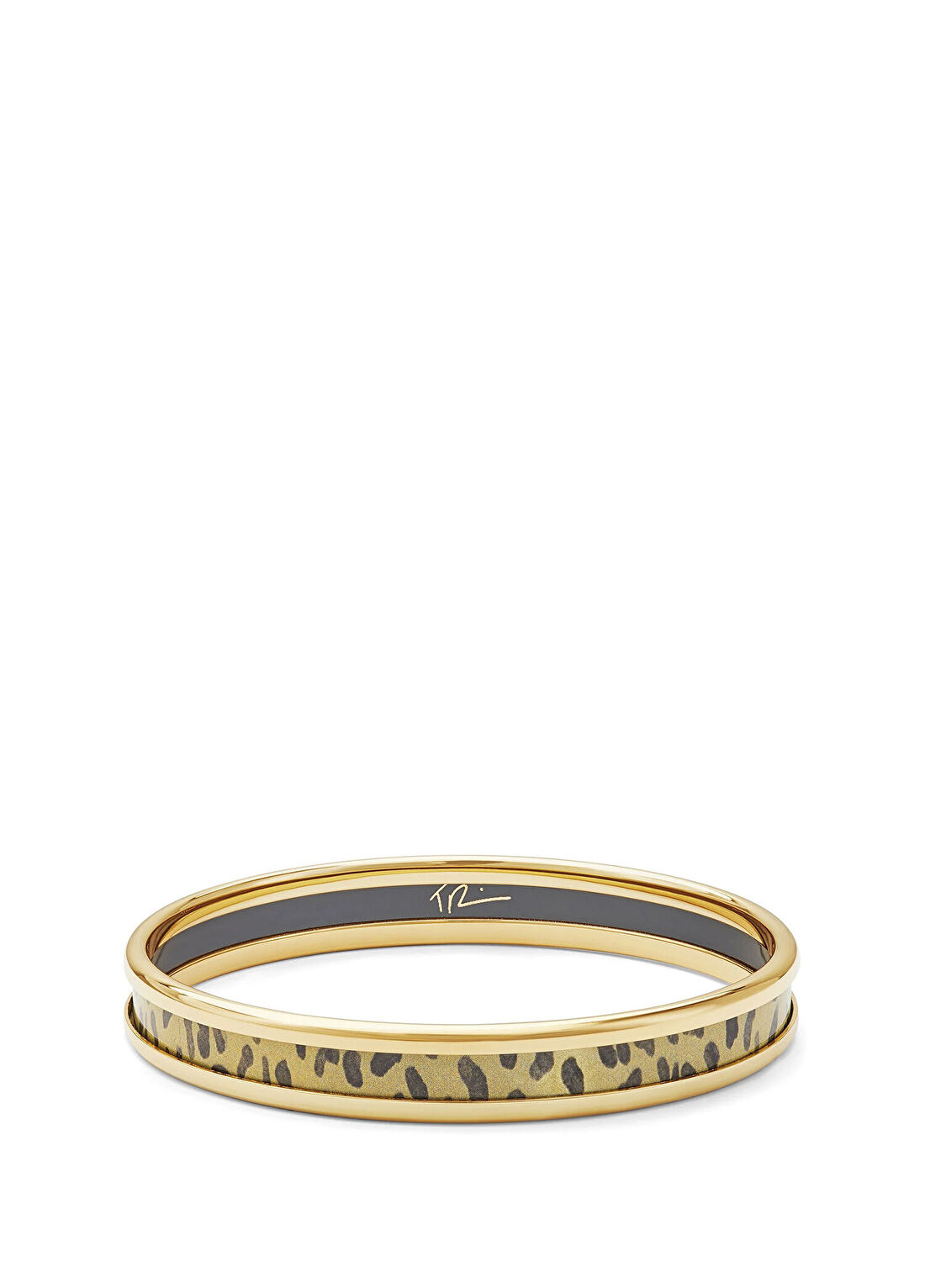 Halcyon Days Leopard Gold 18 Ayar Altın Kaplama Kadın Bileklik