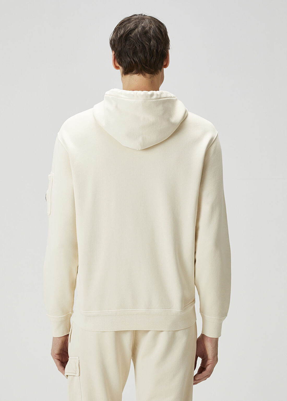 C.P. Company Kum Kapüşonlu Sweatshirt görsel 4