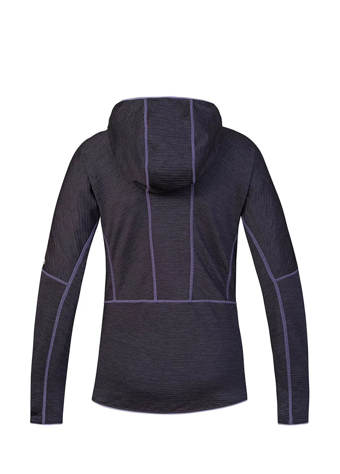 Hannah Meda Hoody Anthracite Mel Kadın Spor Sweatshirt görsel 2