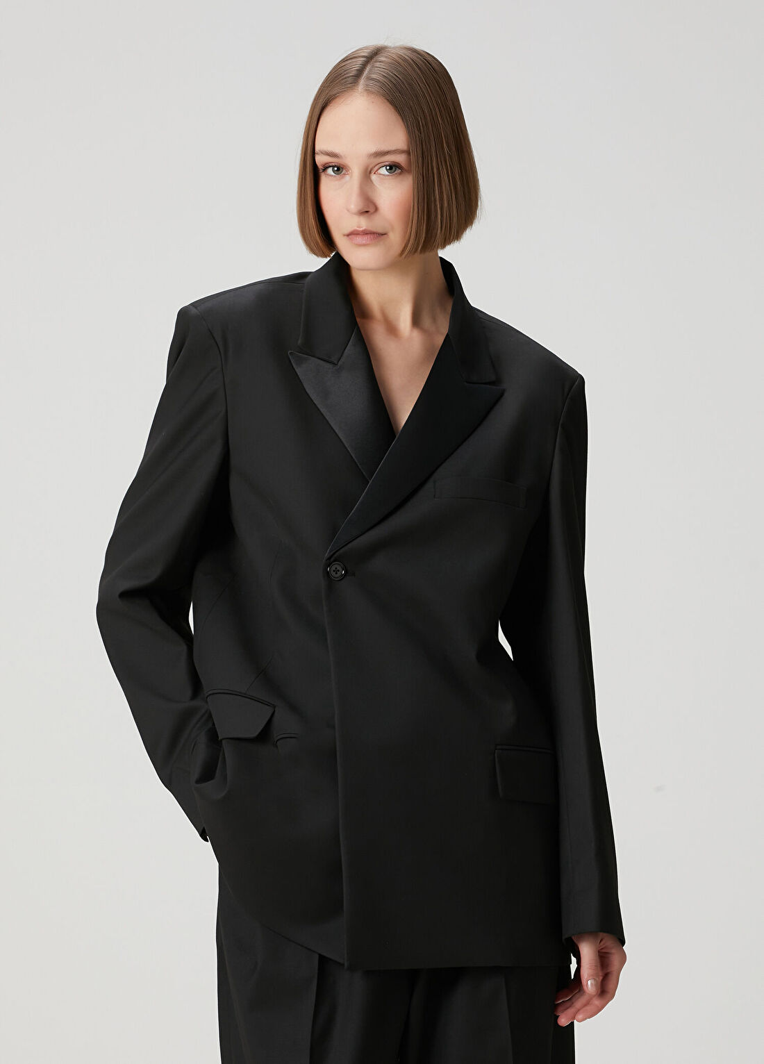 Studio Cut Siyah Blazer
