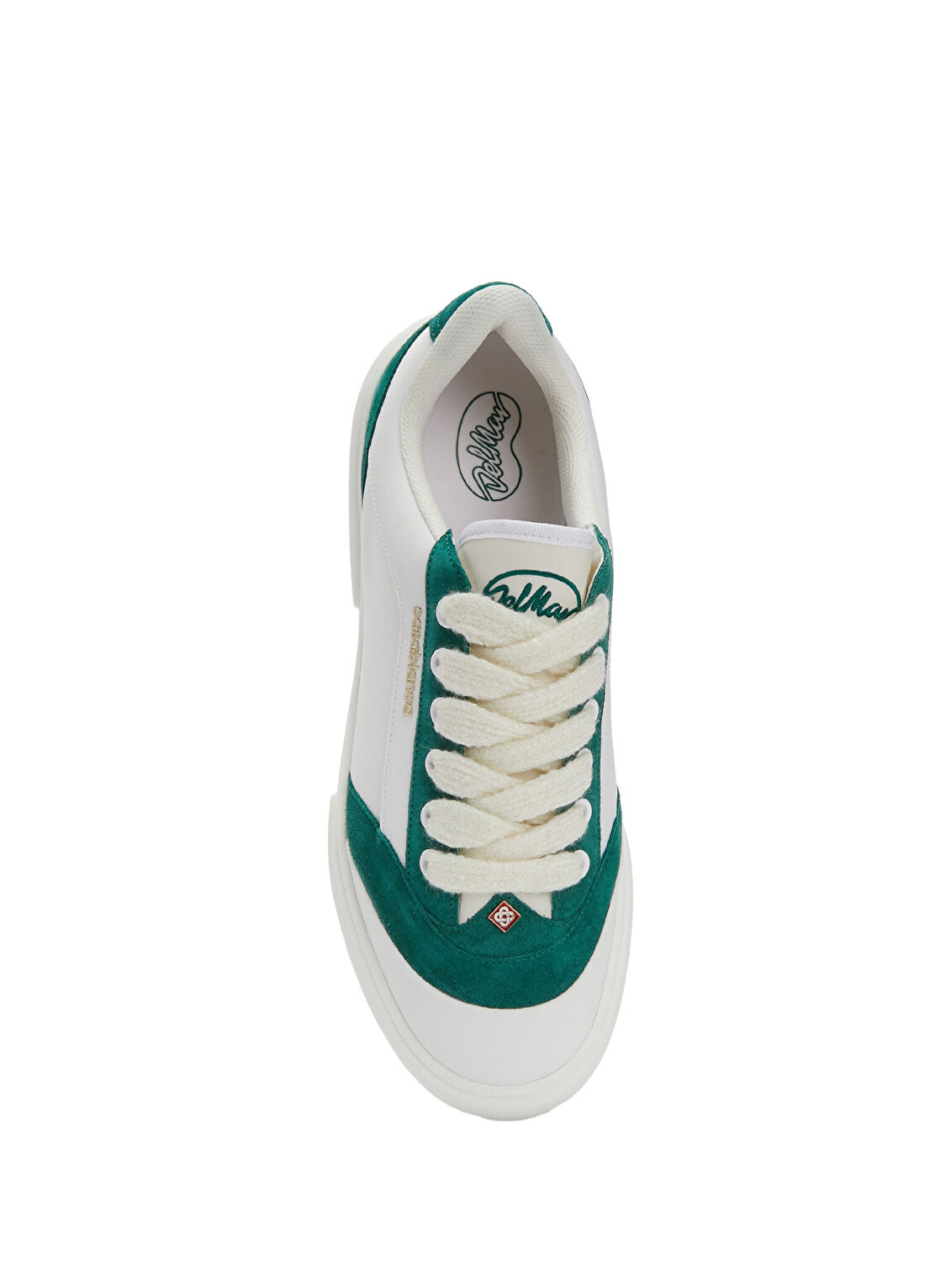 Casablanca Del Mar Beyaz Yeşil Erkek Deri Sneaker görsel 4