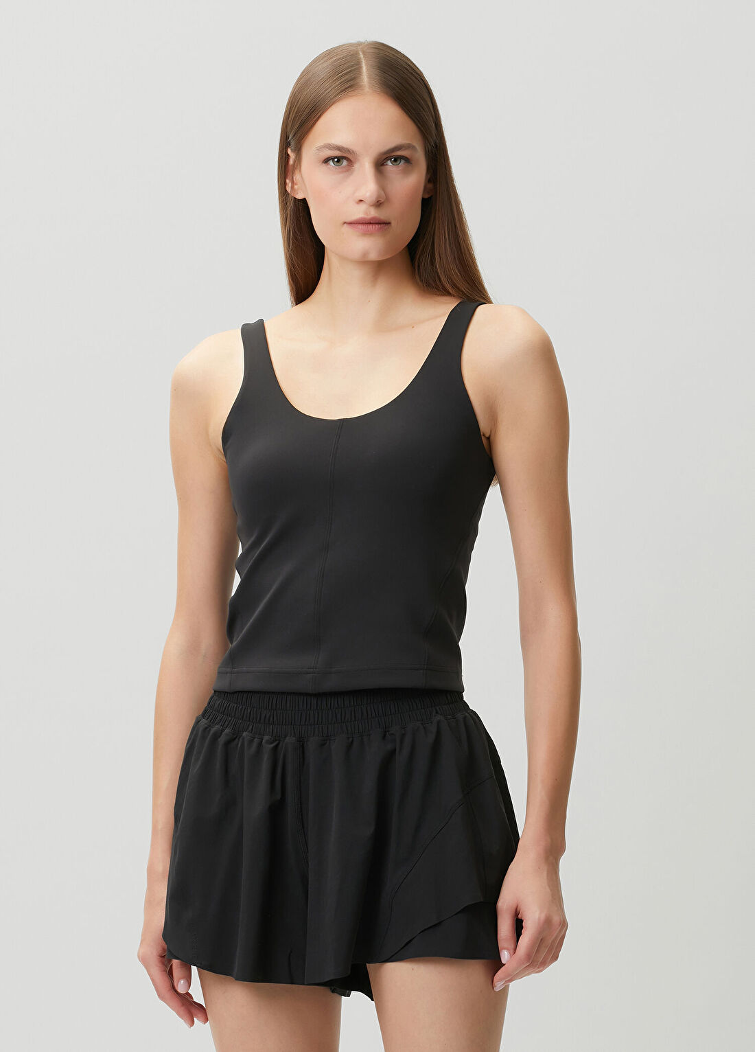 lululemon Glow Up Medium Support B/C Cup Siyah Atlet