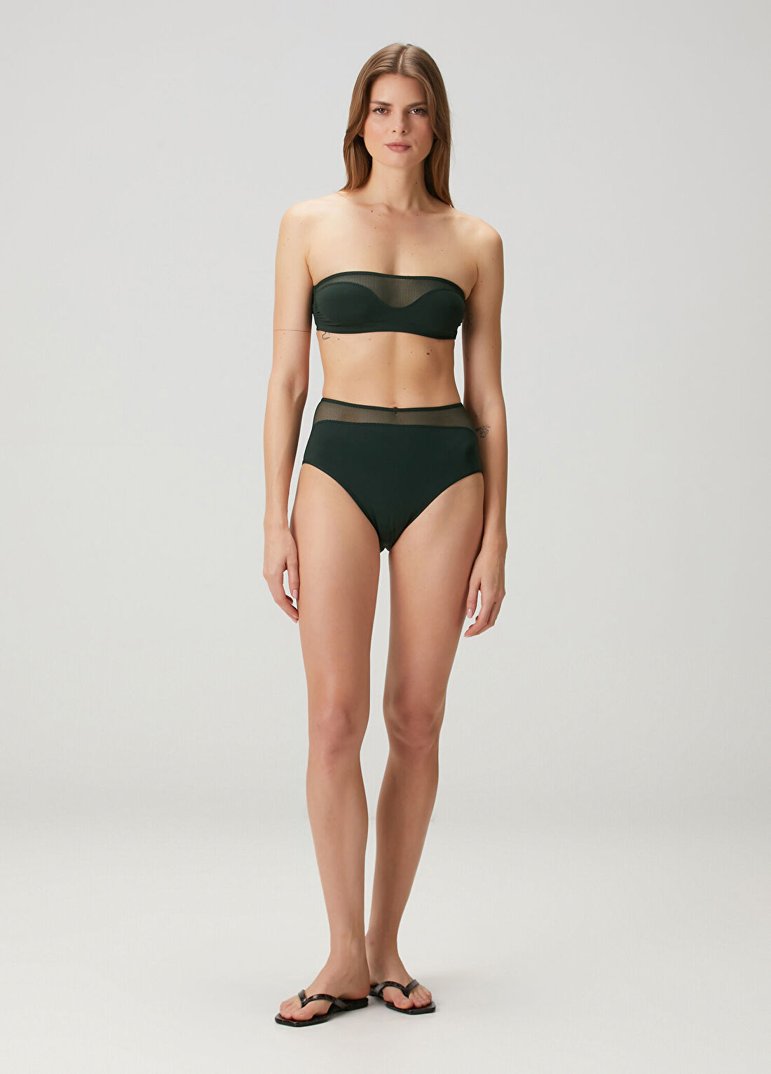 Eres Koyu Yeşil Bikini Üstü görsel 2