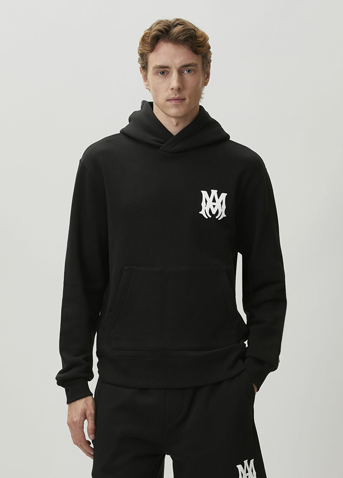 Amiri Siyah Kapüşonlu Sweatshirt