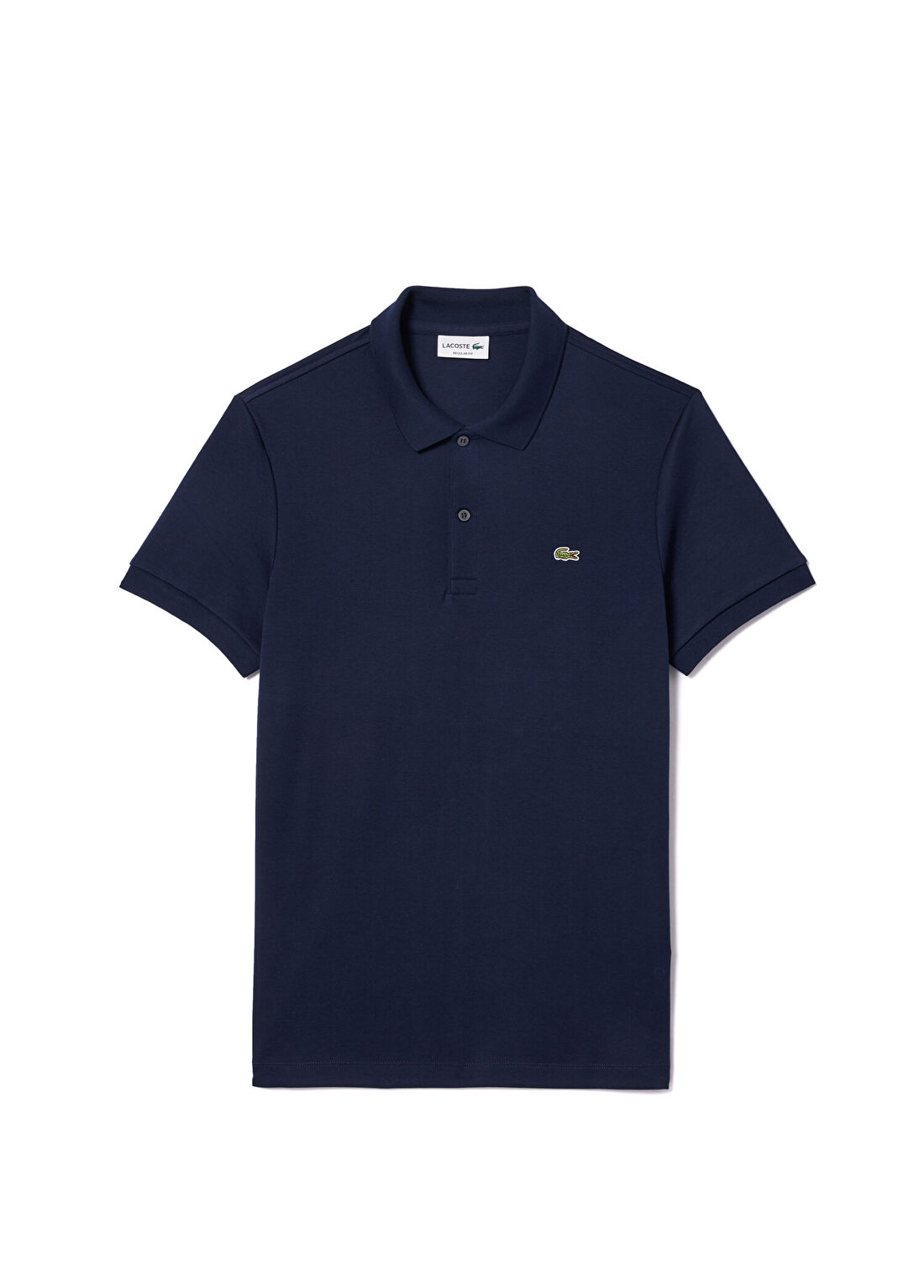 Lacoste Lacivert Polo Yaka Regular Fit Kısa Kollu Erkek T-Shirt görsel 4