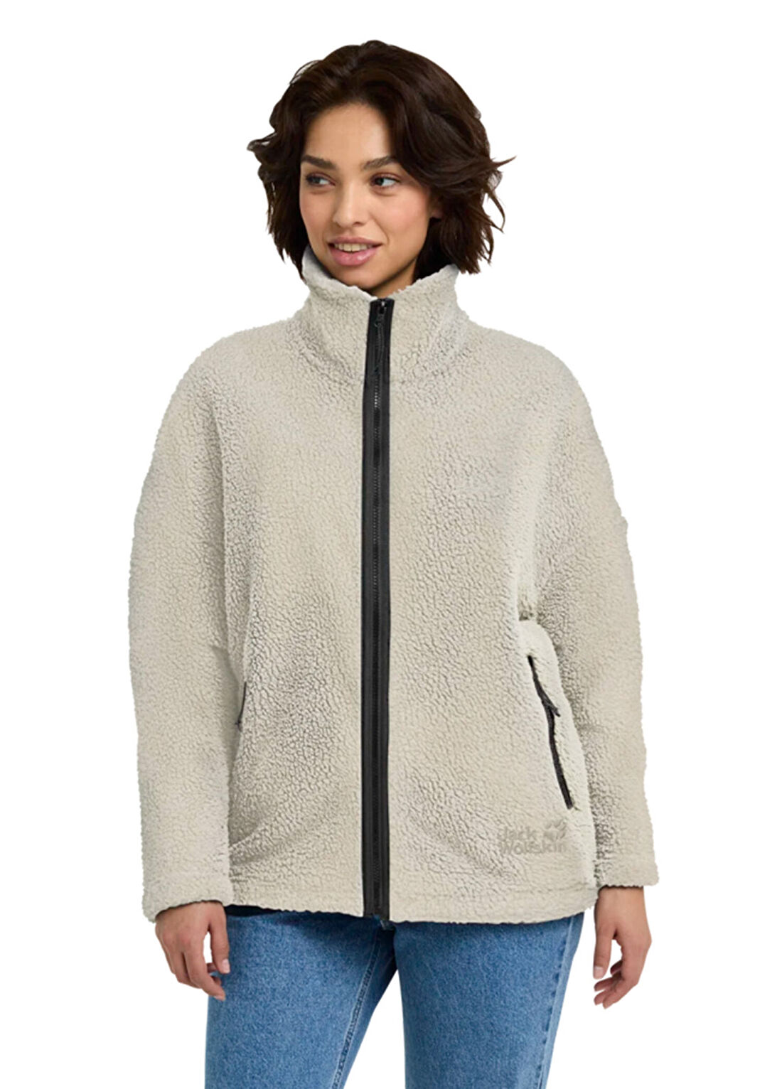 Jack Wolfskin Stone Lite Bej Kadın Outdoor Mont