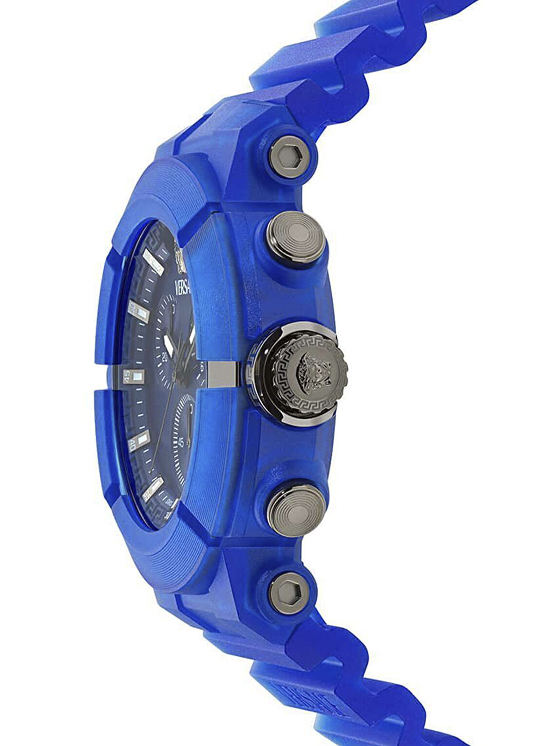 Versace VRSCVE0L00625 Mavi Unisex Kol Saati görsel 2