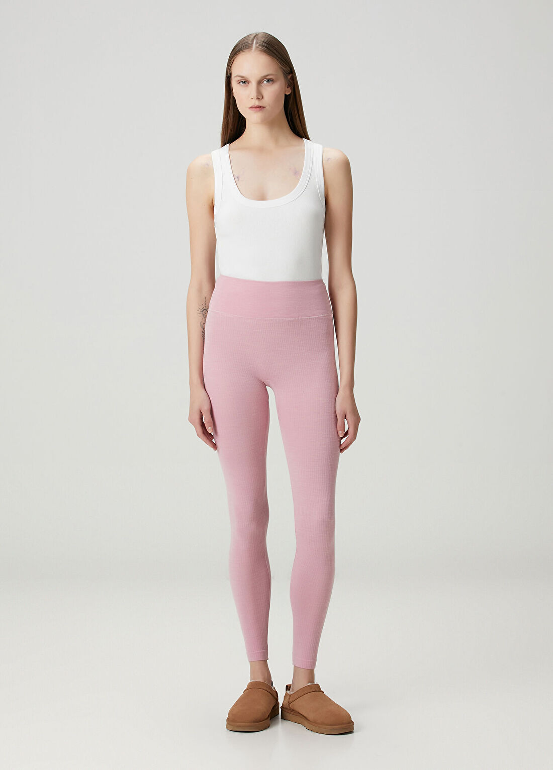 Skims High Waisted Pembe Tayt