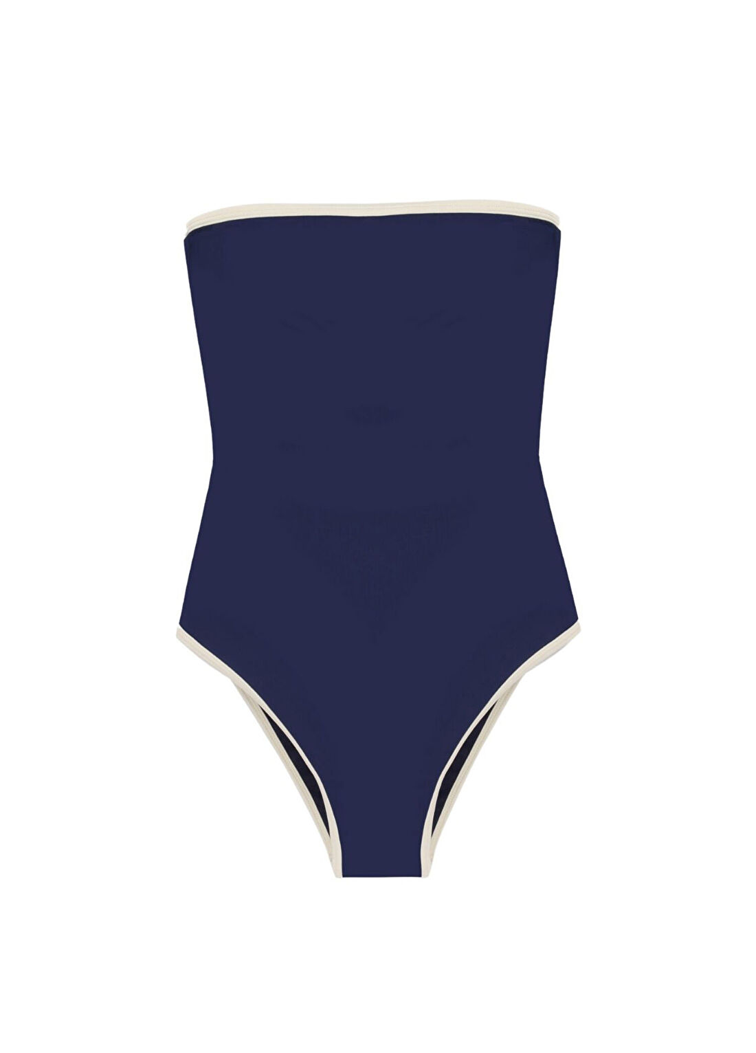 Yorstruly Belle Blazer Navy Kadın Straplez Mayo