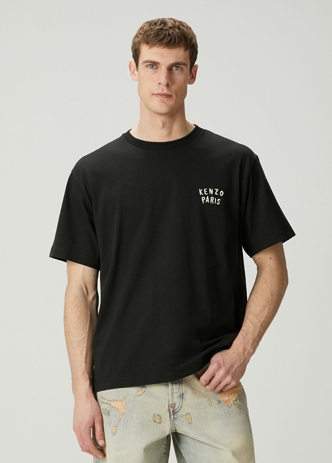 Kenzo Boke Heart Siyah Oversized T-shirt