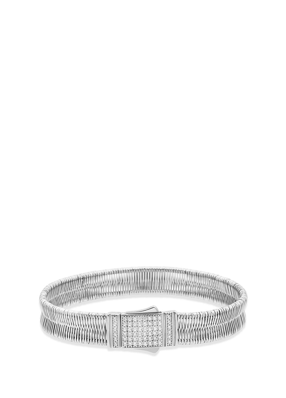 Orena Jewelry Weave Core Silver 925 Ayar Gümüş Erkek Bileklik
