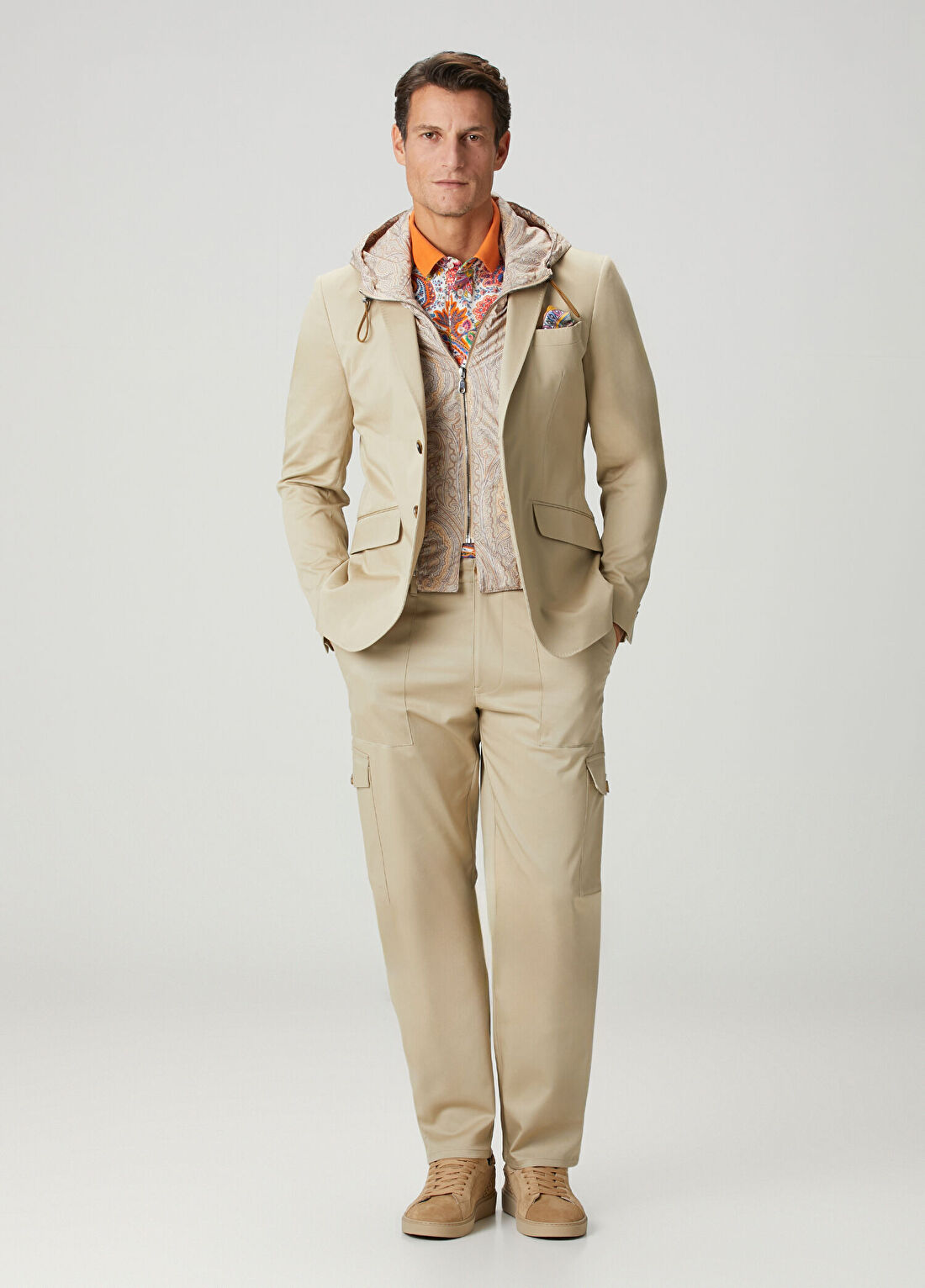 Etro Bej Kargo Pantolon