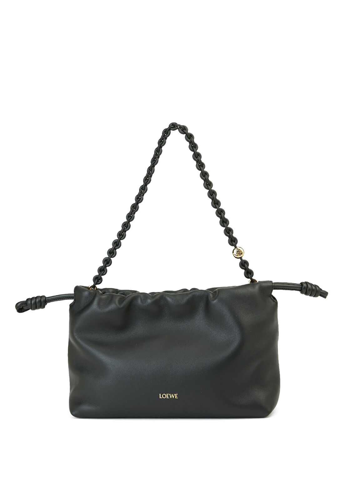 Loewe Flamenco Medium Siyah Kadın Deri Çanta