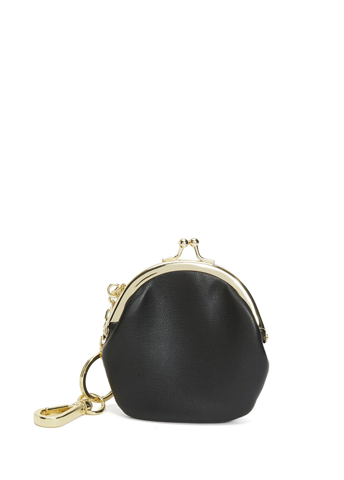 Love Moschino Siyah Logolu Çanta Aksesuarı görsel 2