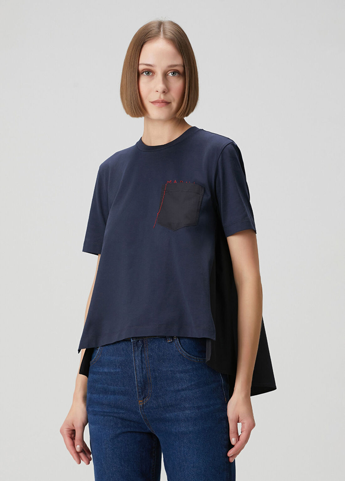 Marni Lacivert Garnili T-shirt