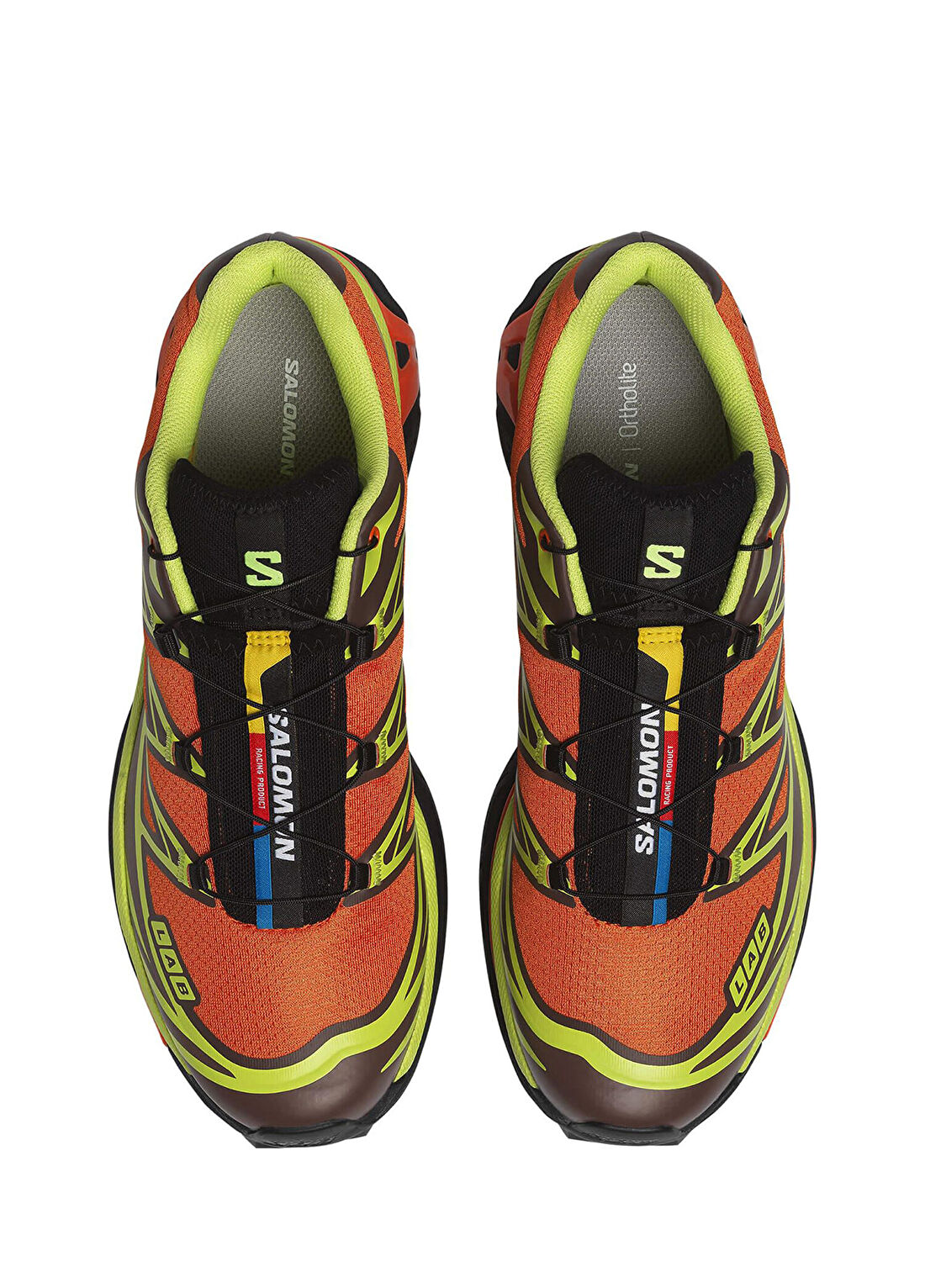 Salomon XT-6 Red Orange Unisex Sneaker görsel 3