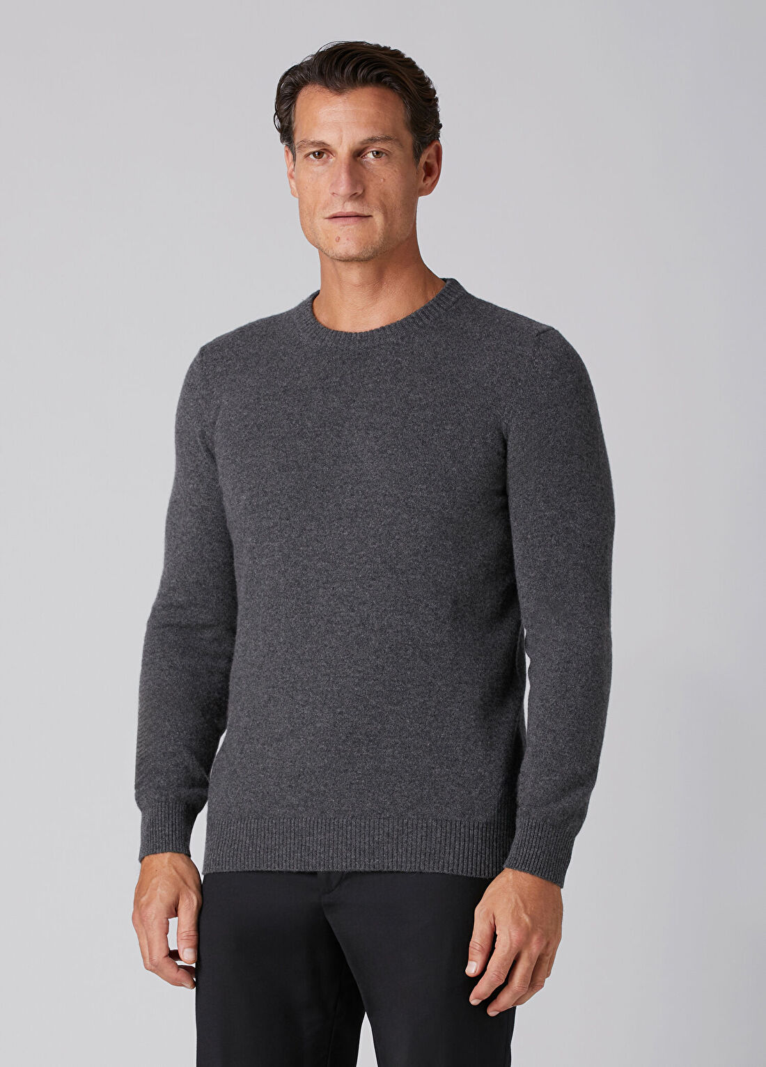Beymen Collection Antrasit Kaşmir Triko görsel 4