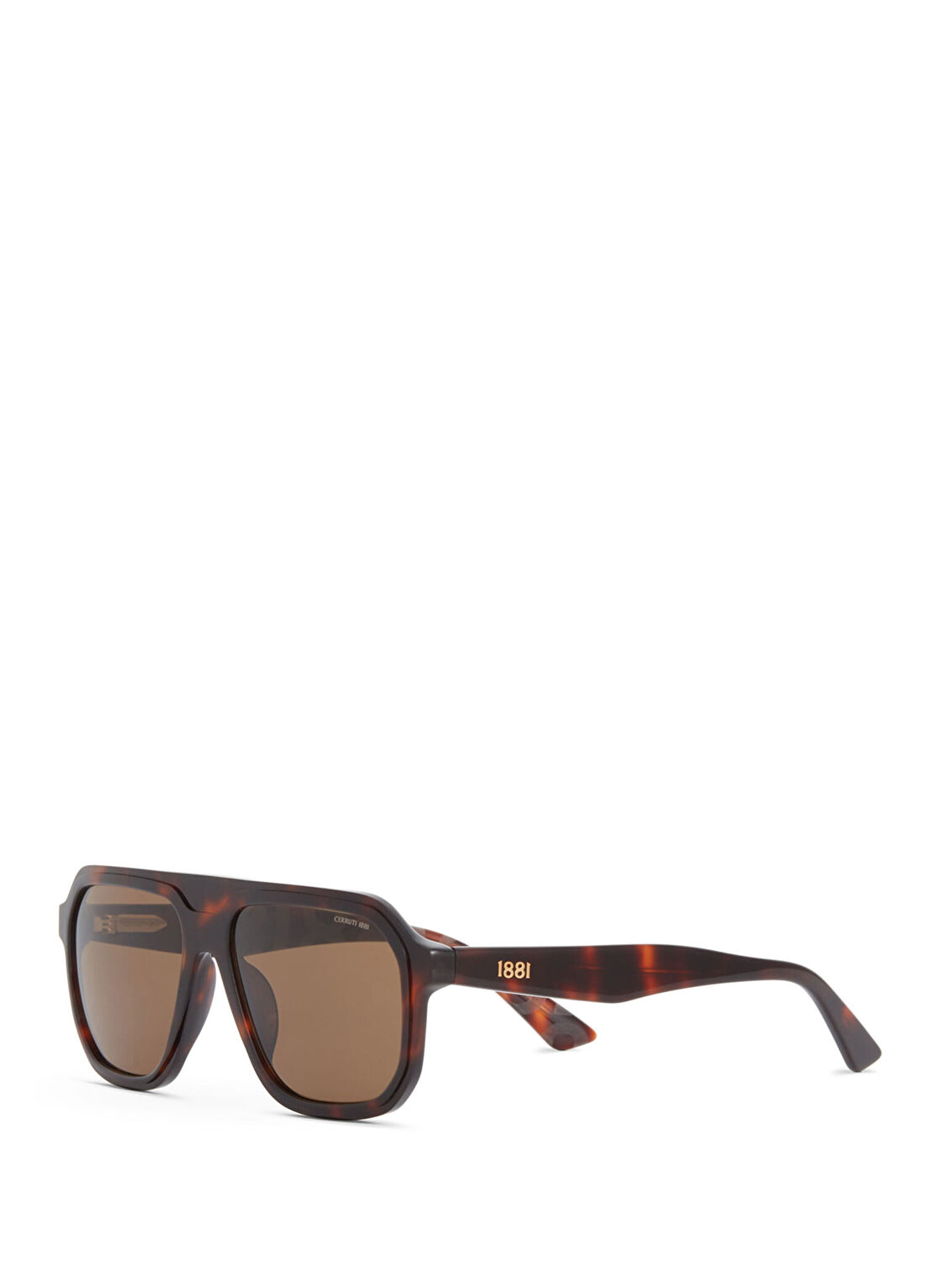 Cerruti 1881 CR 80065 C2 Havana Asetat Erkek Güneş Gözlüğü görsel 2