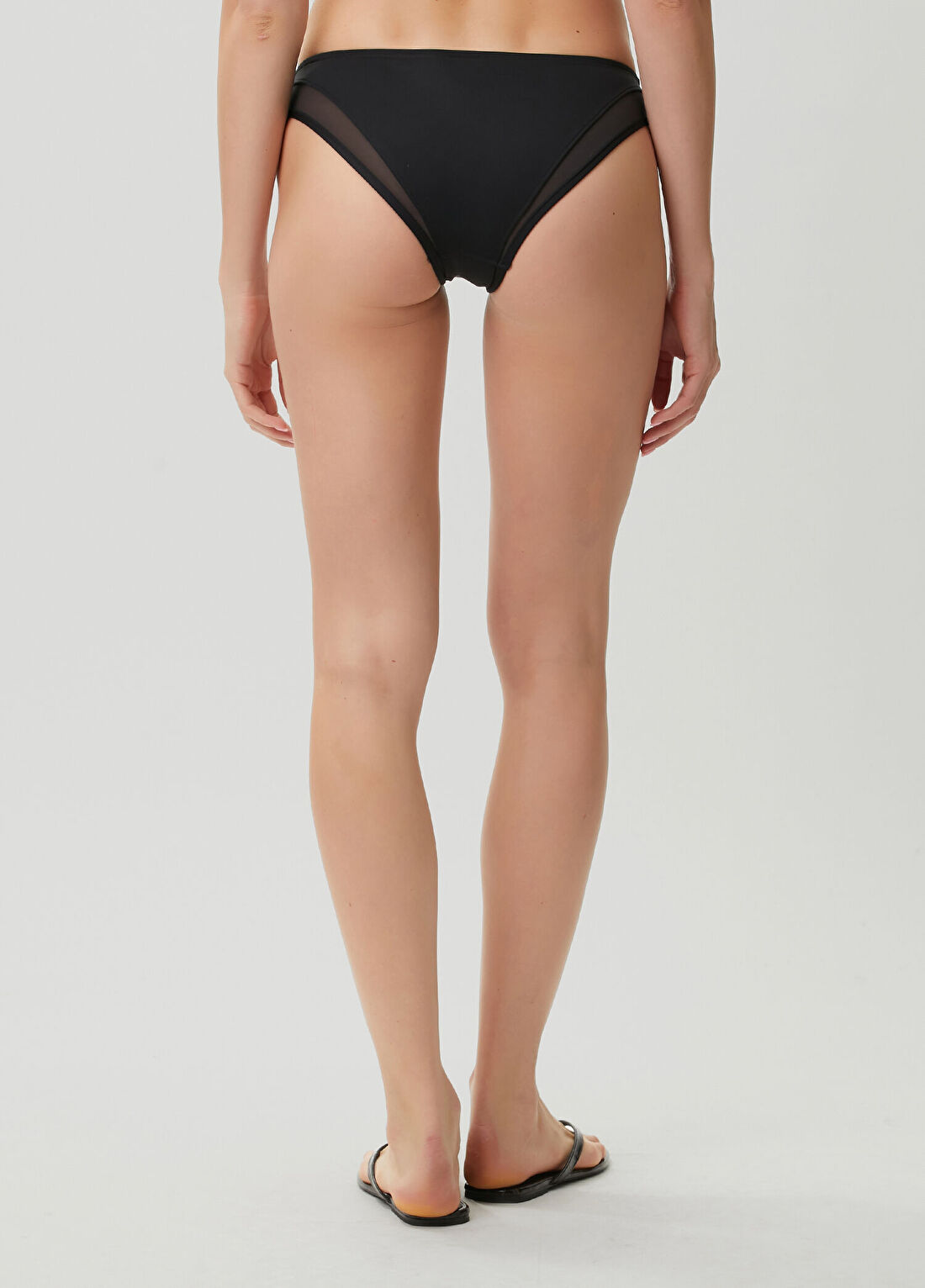 Wolford Siyah Transparan Bikini Altı görsel 4