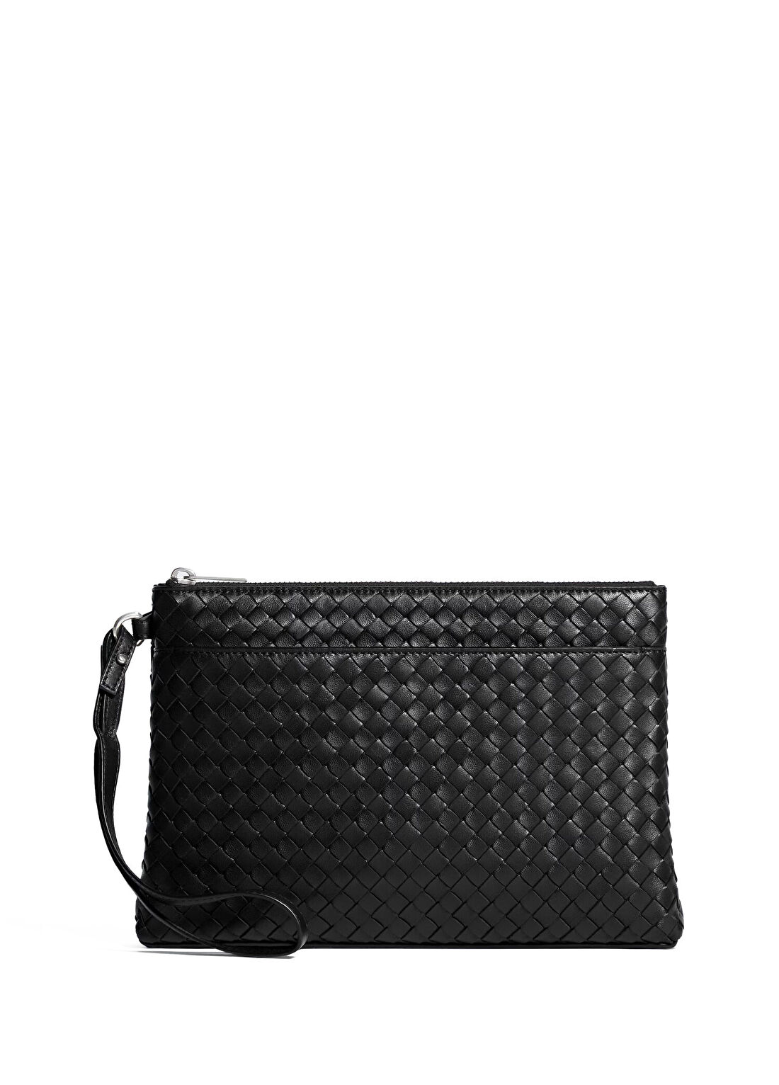 Bottega Veneta Yeşil Erkek Deri El Portföyü