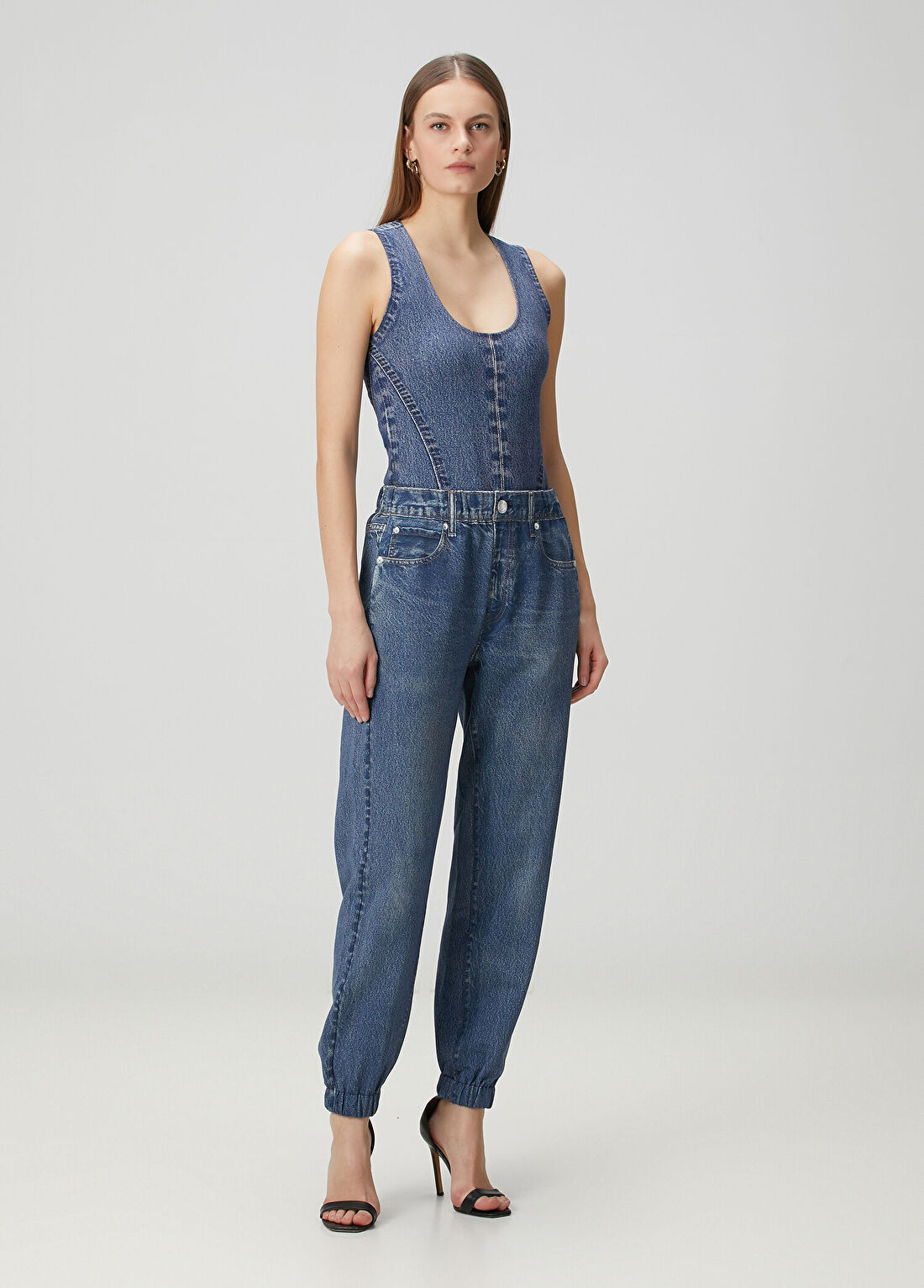 Rag&Bone Miramar Irina Mavi Denim Body görsel 2